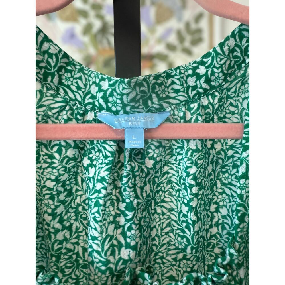 Draper James Rsvp Flutter Sleeve Floral Print Smo… - image 5